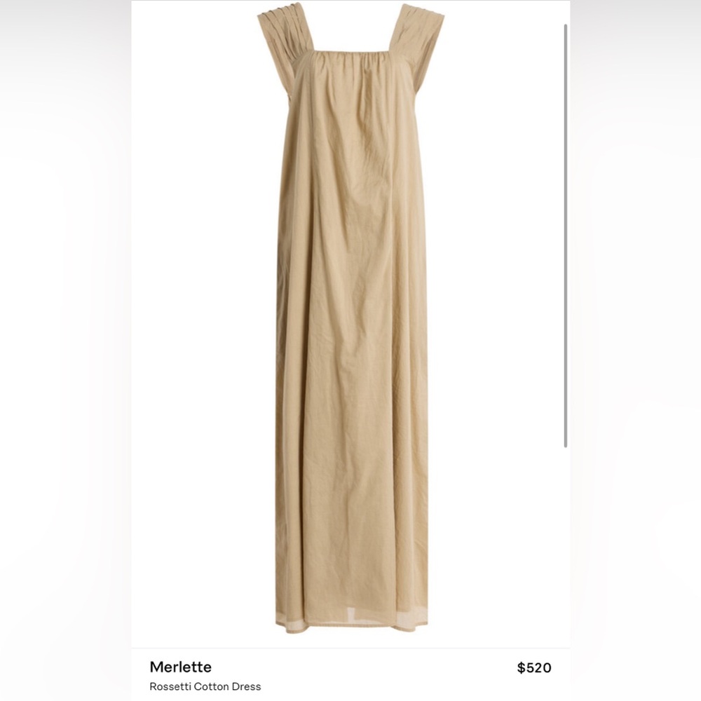 MERLETTE - Rossetti dress